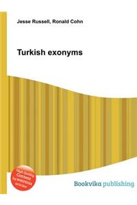 Turkish Exonyms