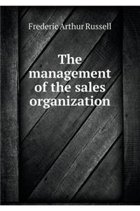 The Management of the Sales Organization