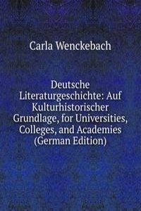 Deutsche Literaturgeschichte