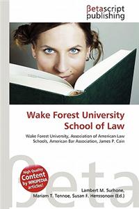 Wake Forest University School of Law