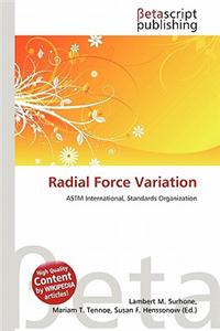 Radial Force Variation