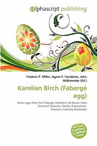 Karelian Birch (Faberge Egg)