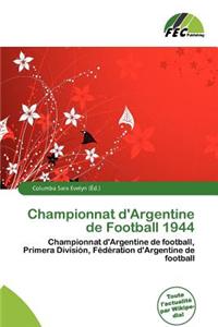Championnat D'Argentine de Football 1944