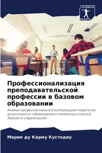 Профессионализация преподавательской п&#