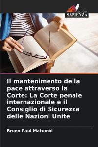 Il mantenimento della pace attraverso la Corte