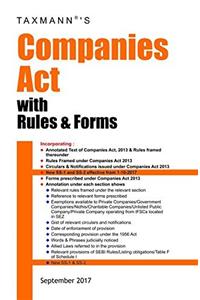 Companies Act 2013 with Rules & Forms