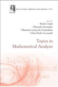 Topics in Mathematical Analysis