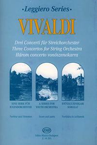 Three Concertos for String Orchestra RV 115, RV 144, RV 161