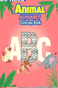 animals alphabet coloring book
