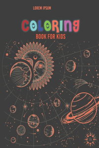 Space Coloring Book for Kids