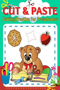 Cut & Paste-Cutting Practice For Preschoolers