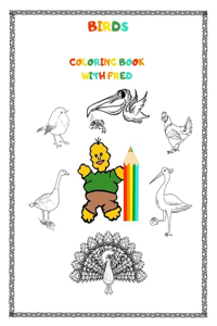 Birds - Coloring Book with Fred