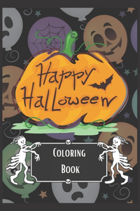 Happy Halloween coloring book