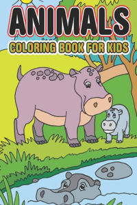 Animals Coloring book For Kids
