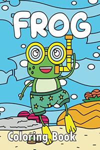 Frog Coloring Book