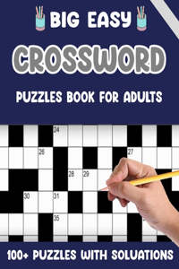 2023 Big Easy Crossword Puzzles Book For Adults