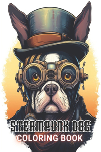 Steampunk Dog Coloring Book
