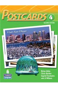 Postcards 4 with CD-ROM and Audio