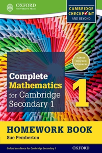 Complete Mathematics for Cambridge Secondary 1 Homework Book 1 (Pack of 15)