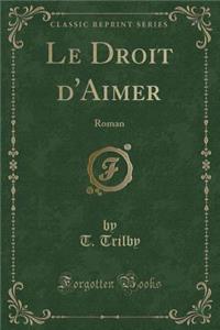 Le Droit d'Aimer