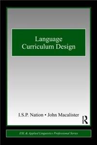 Language Curriculum Design