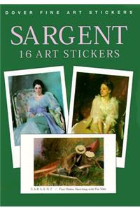 Sargent: 16 Art Stickers