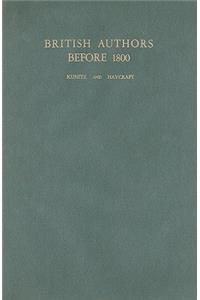 British Authors Before 1800