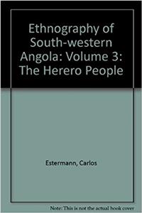 Ethnography of Southwestern Angola, v. 3