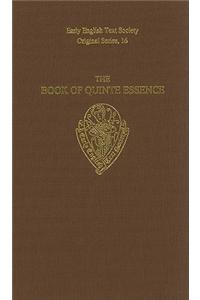 The Book of Quinte Essence