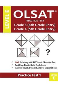 Olsat Practice Test Grade 5 (6th Grade Entry) & Grade 4 (5th Grade Entry)-Level E-Test 1