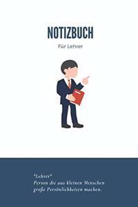 Notizbuch für Lehrer