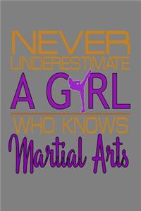 Never Underestimate A Girl Who Knows Martial Arts