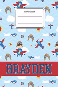 Composition Book Brayden