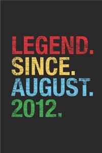 Legend Since August 2012