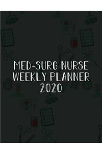 Med-Surg Nurse Weekly Planner 2020