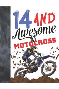 14 And Awesome At Motocross