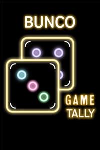 Bunco Game Tally