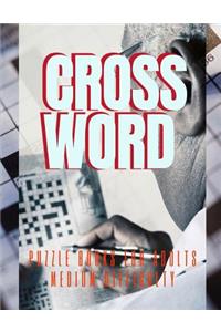 Crossword Puzzle Books For Adults Medium Difficulty