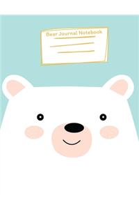 Bear Journal Notebook