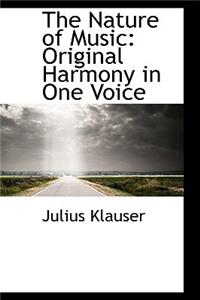 The Nature of Music