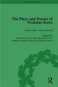 Plays and Poems of Nicholas Rowe, Volume IV