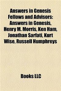 Answers in Genesis Fellows and Advisors