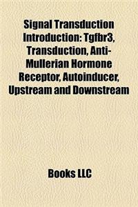 Signal Transduction Introduction
