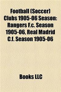 Football (Soccer) Clubs 1905-06 Season
