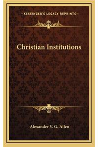 Christian Institutions