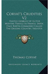 Coryat's Crudities V2