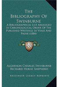 The Bibliography Of Swinburne