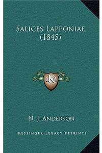Salices Lapponiae (1845)
