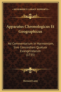 Apparatus Chronologicus Et Geographicus