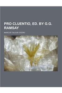 Pro Cluentio, Ed. by G.G. Ramsay